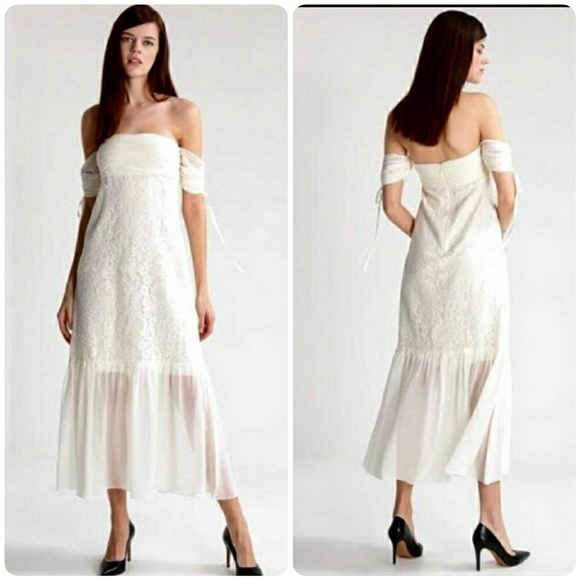 RACHEL Rachel Roy Dresses & Skirts - Rachel Zoé Arlene silk  off shoulder